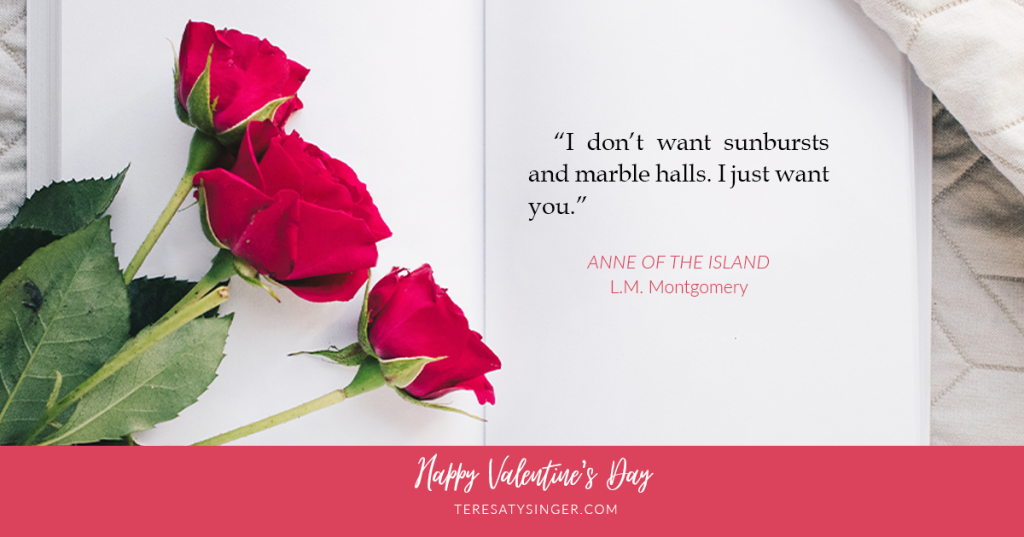 Anne of the Island Quote for Valentine's Day